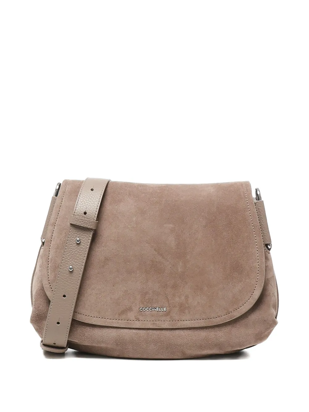 Сумка через плечо с клапаном Coccinelle, нейтральный 
Сумка через плечо с клапаном Coccinelle, нейтральный