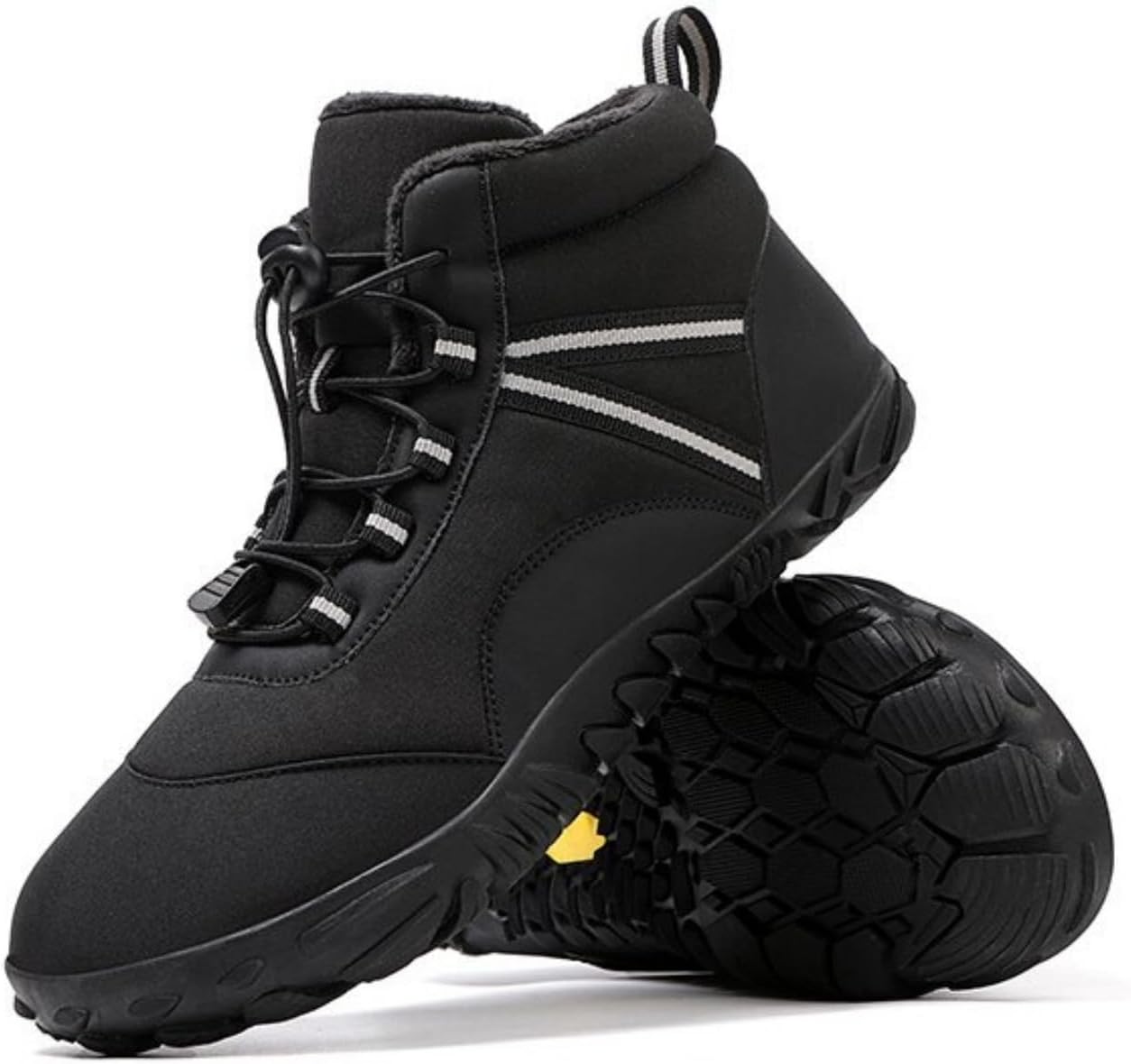 Женские и мужские ботинки для пеших прогулок, зимние, теплые, минималистичные, с широкой носочной частью, снежные ботинки, водонепроницаемые, противоскользящие, на подошве с нулевым перепадом, ботильоны Baxtayel, черный
Женские и мужские ботинки для пеших прогулок, зимние, теплые, минималистичные, с широкой носочной частью, снежные ботинки, водонепроницаемые, противоскользящие, на подошве с нулевым перепадом, ботильоны Baxtayel, черный