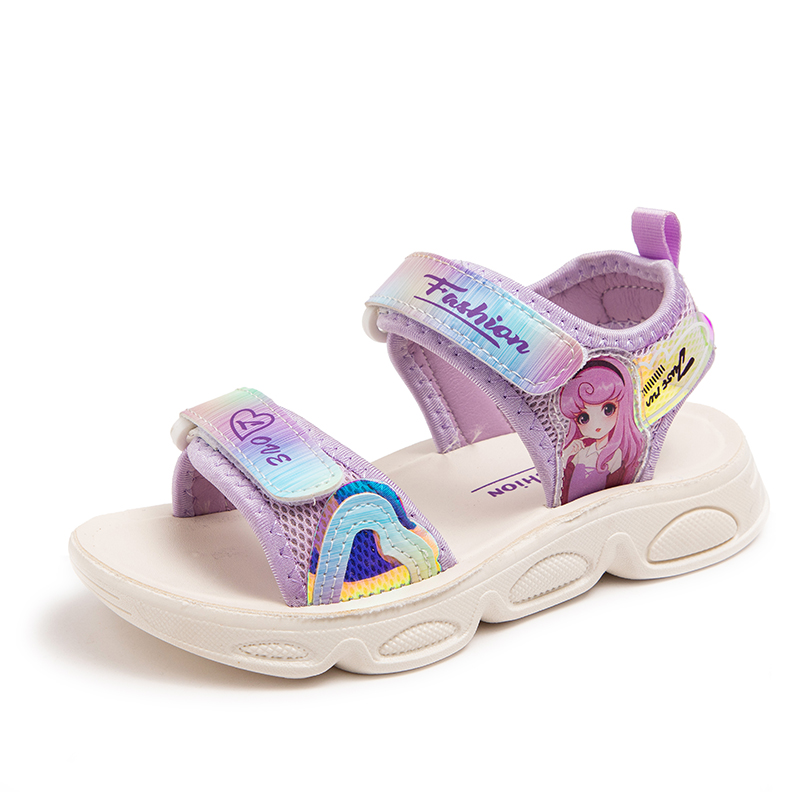 Сандалии детские, противоскользящие, амортизирующие, износостойкие, дышащие FIRS Kids, фиолетовый
Сандалии детские, противоскользящие, амортизирующие, износостойкие, дышащие FIRS Kids, фиолетовый