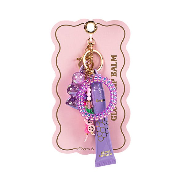 Бальзам для губ Glowy Lip Balm Keychain с виноградным вкусом TRI-COASTAL
Бальзам для губ Glowy Lip Balm Keychain с виноградным вкусом TRI-COASTAL