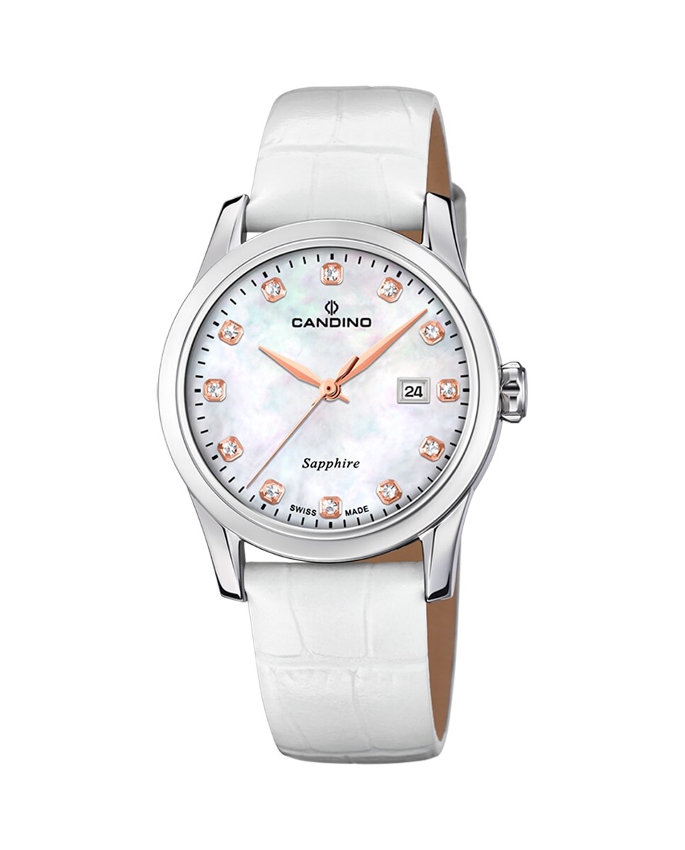 C4736/1 Новинка белые кожаные женские часы Candino, белый
C4736/1 Новинка белые кожаные женские часы Candino, белый