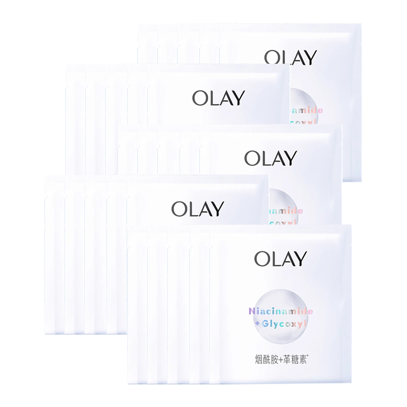 Olay Прозрачная белая мини-маска для лица с эффектом увлажнения водой, третье поколение, 1 коробка/2 коробки/3 коробки/4 коробки