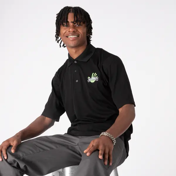 Поло с логотипом Mens Journeys, черный
Поло с логотипом Mens Journeys, черный