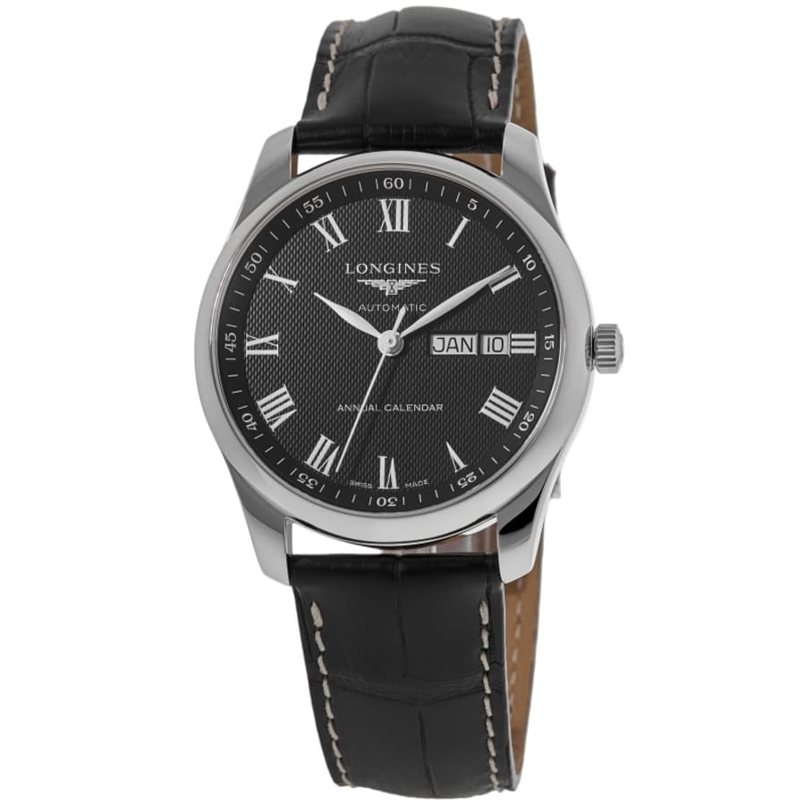 Longines Master Collection Automatic 40 мм черный циферблат черный кожаный ремешок мужские часы
Longines Master Collection Automatic 40 мм черный циферблат черный кожаный ремешок мужские часы