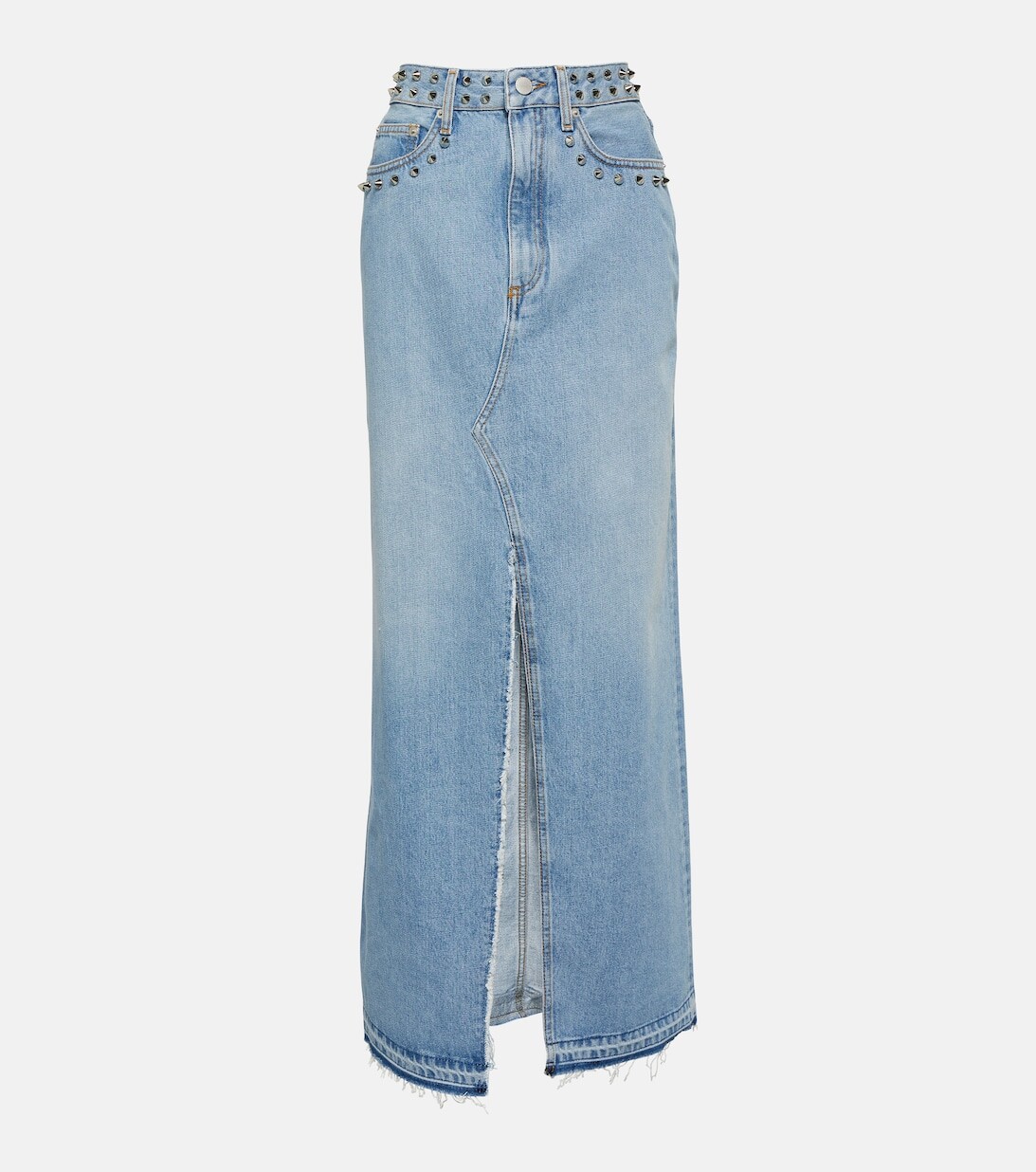 Джинсовая юбка макси с заклепками ALESSANDRA RICH, синий
Джинсовая юбка макси с заклепками ALESSANDRA RICH, синий