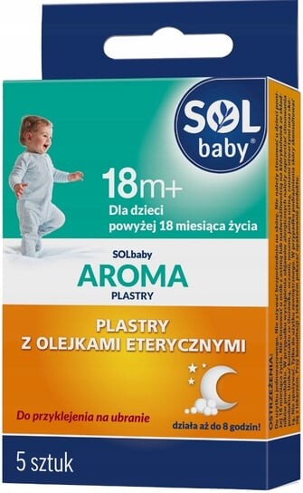 SOLBABY AROMA, патчи с маслами, 5 шт. Polski Lek S.A.
SOLBABY AROMA, патчи с маслами, 5 шт. Polski Lek S.A.