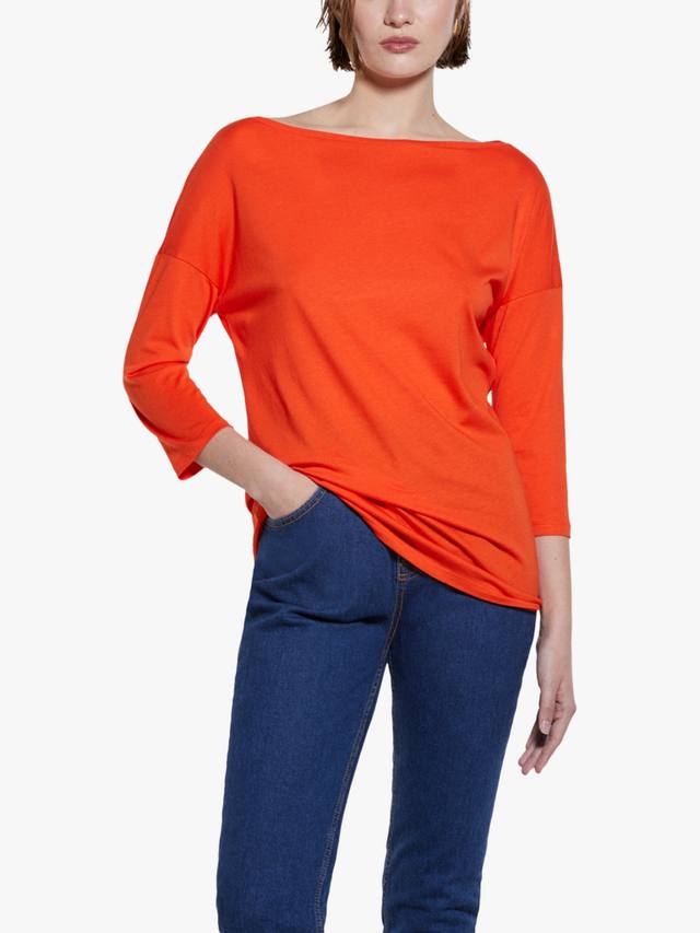 Футболка с вырезом лодочкой SISLEY, красный
Футболка с вырезом лодочкой SISLEY, красный