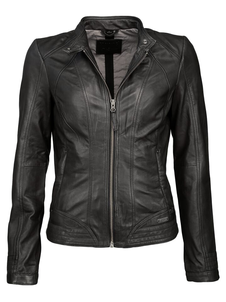 Кожаная куртка Mustang Blanca, черный
Кожаная куртка Mustang Blanca, черный