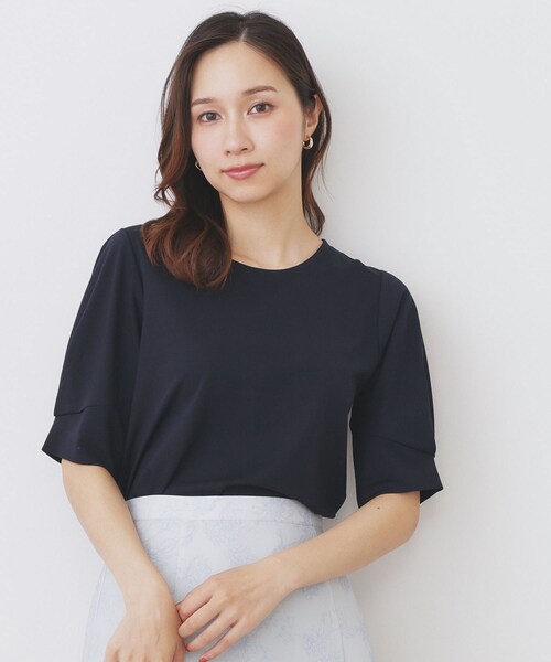 Топ с пышными рукавами Index, темно-синий
Топ с пышными рукавами Index, темно-синий