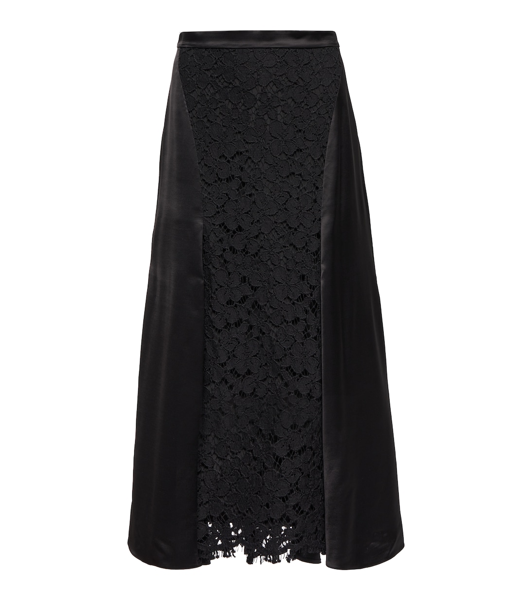 Юбка миди из атласа и кружева Suzanne Erdem, черный
Юбка миди из атласа и кружева Suzanne Erdem, черный