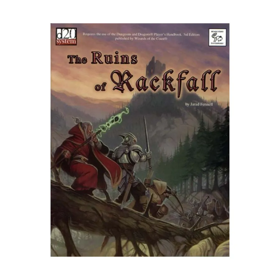 Модуль Ruins of Rackfall, Fantasy Adventures (Monkey God) (d20)
Модуль Ruins of Rackfall, Fantasy Adventures (Monkey God) (d20)