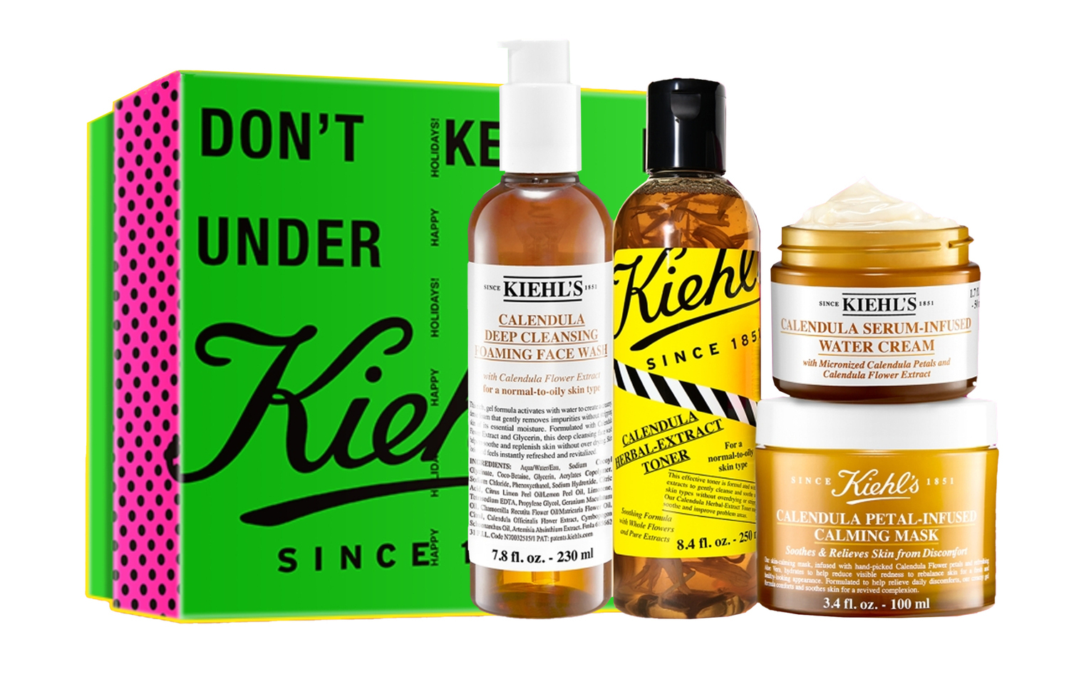 KEYANSHI 2024 Рождественская лимитированная коллекция: увлажняющий крем на водной основе с календулой, успокаивающий и увлажняющий набор из 4 предметов Kiehl'S, 4-piece set
KEYANSHI 2024 Рождественская лимитированная коллекция: увлажняющий крем на водной основе с календулой, успокаивающий и увлажняющий набор из 4 предметов Kiehl'S, 4-piece set