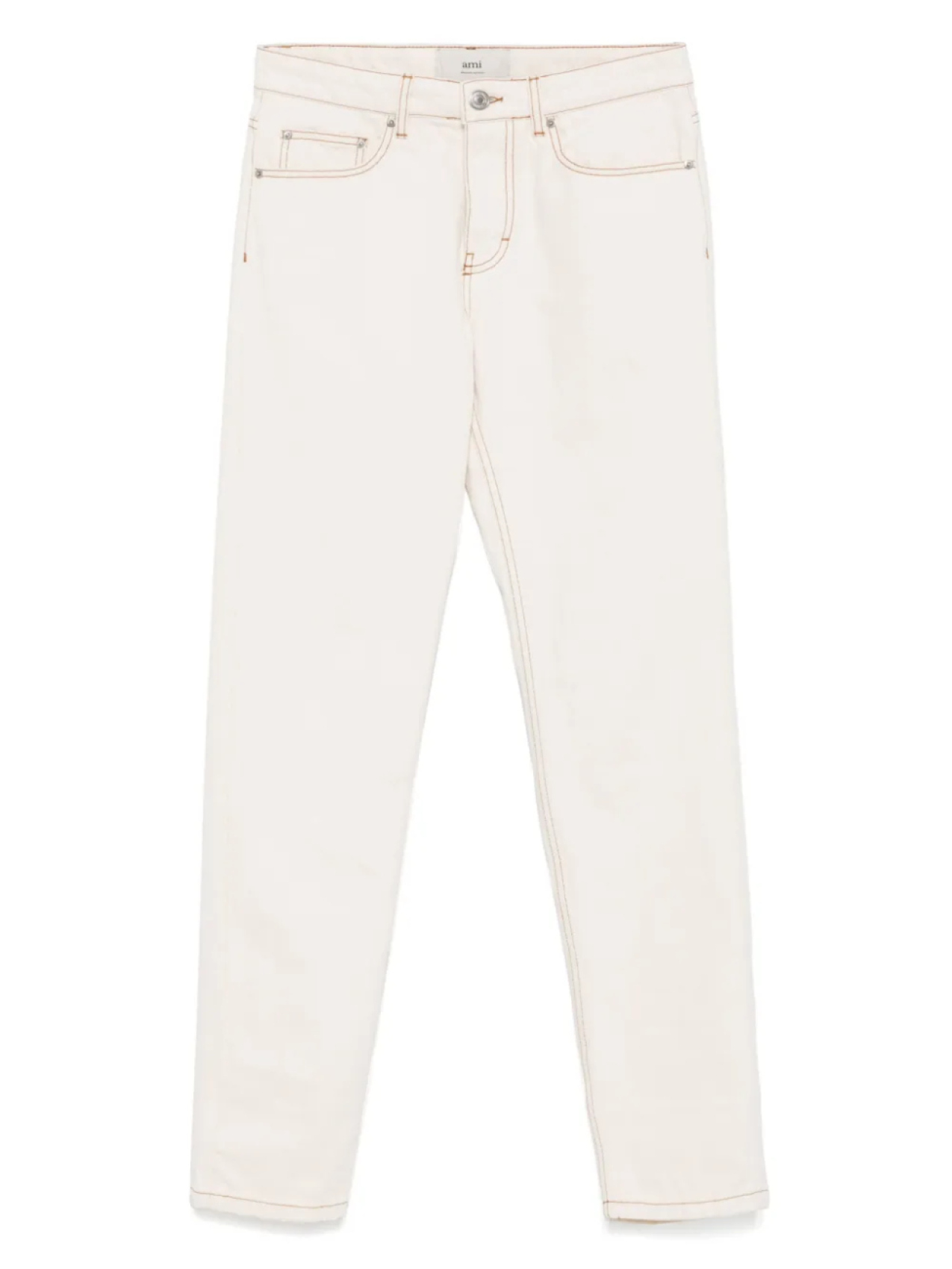 Джинсы с нашивкой-логотипом AMI Paris, нейтральный
Джинсы с нашивкой-логотипом AMI Paris, нейтральный