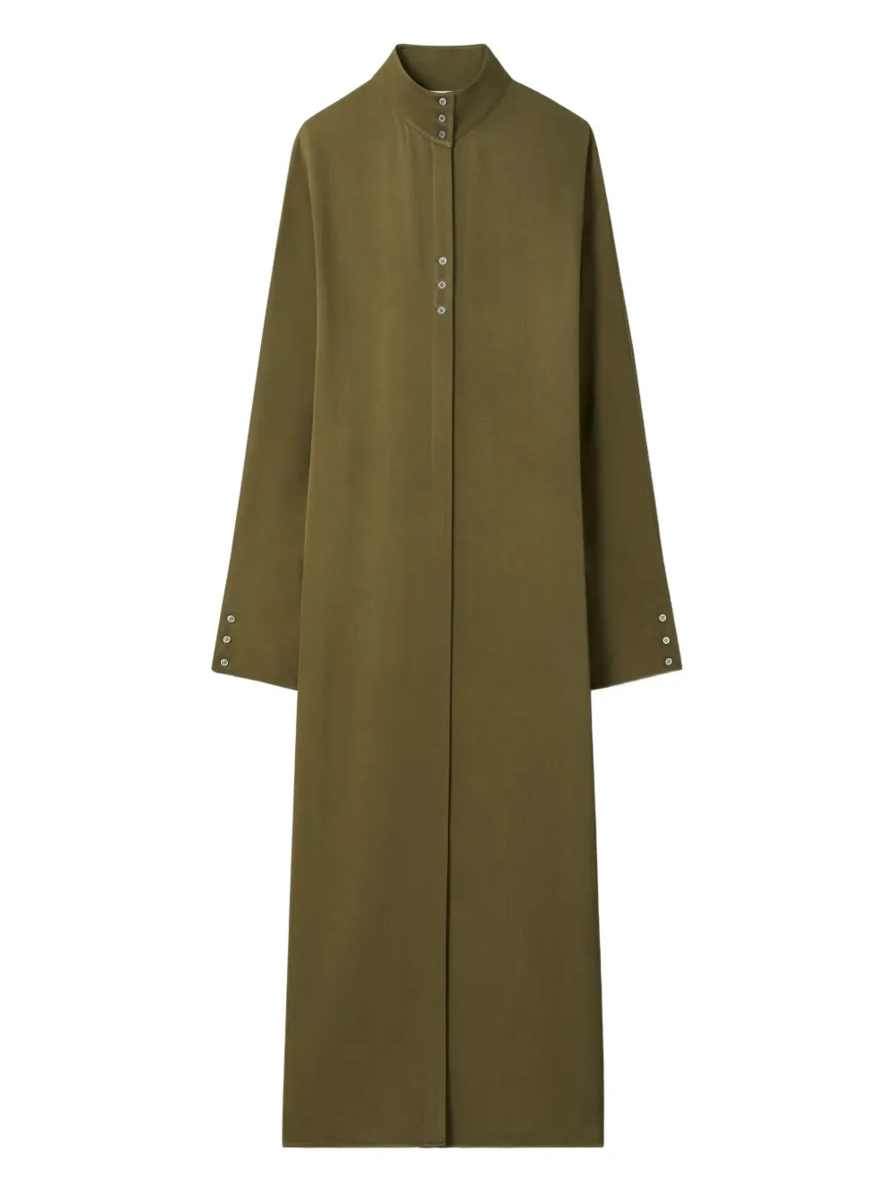 Платье-рубашка на пуговицах Tory Burch, зеленый
Платье-рубашка на пуговицах Tory Burch, зеленый