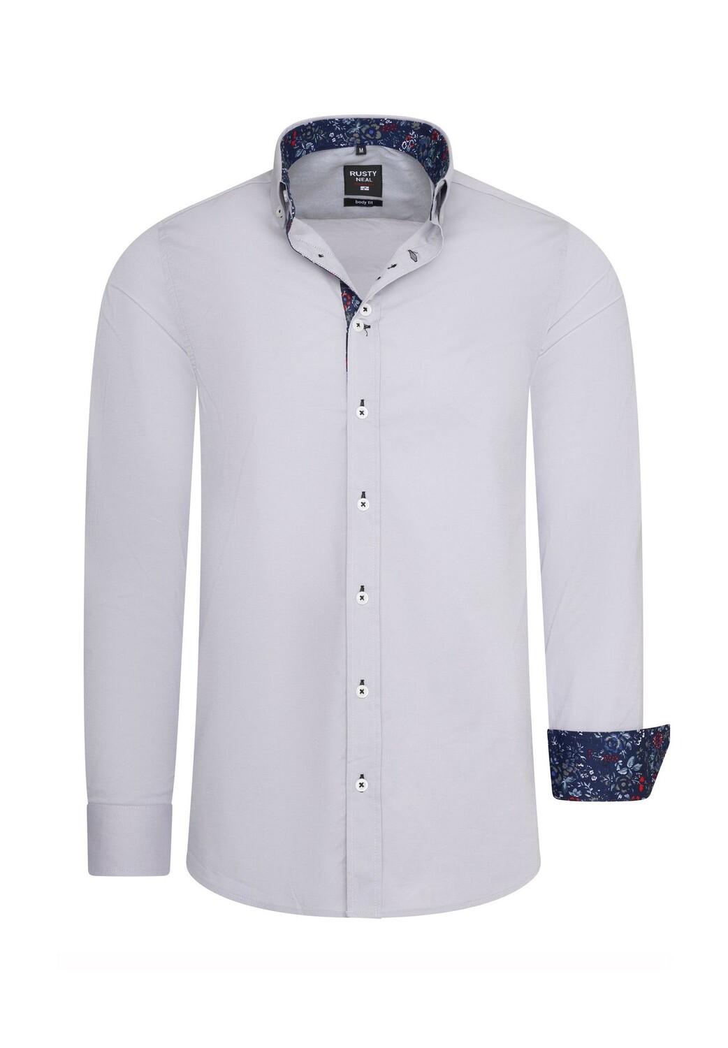 Рубашка с длинными рукавами и нежным цветочным принтом RUSTY NEAL, серый
Рубашка с длинными рукавами и нежным цветочным принтом RUSTY NEAL, серый
