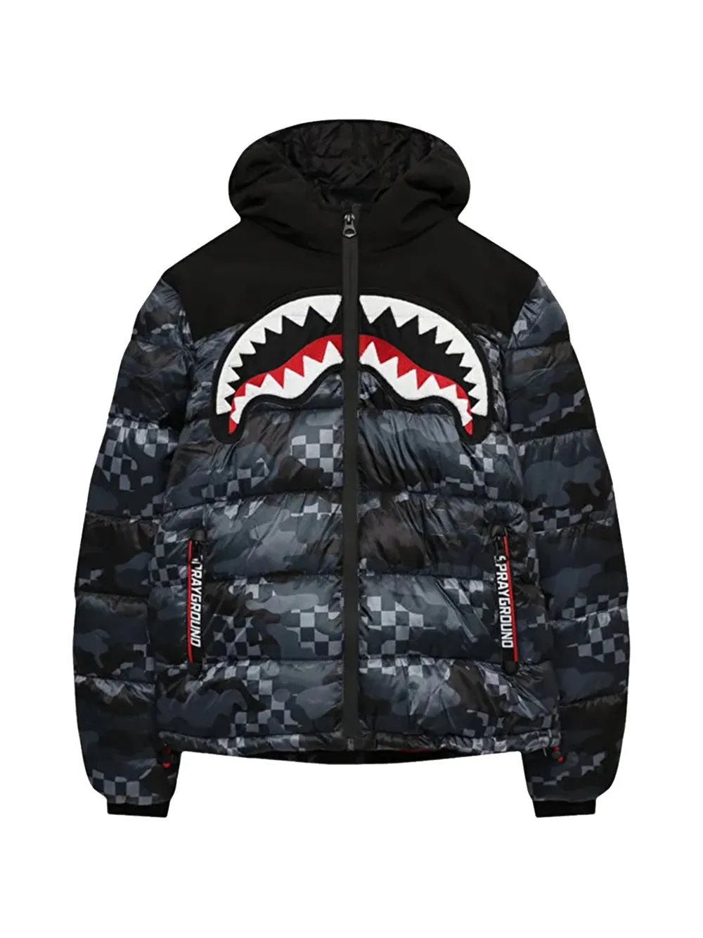 Пуховик с принтом sprayground kid, серый
Пуховик с принтом sprayground kid, серый