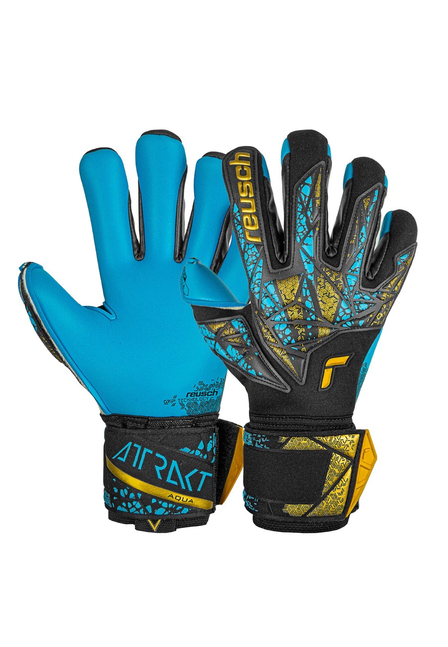 Спортивные перчатки REUSCH Attrakt Aqua Finger Support, светло-голубой/черный
Спортивные перчатки REUSCH Attrakt Aqua Finger Support, светло-голубой/черный