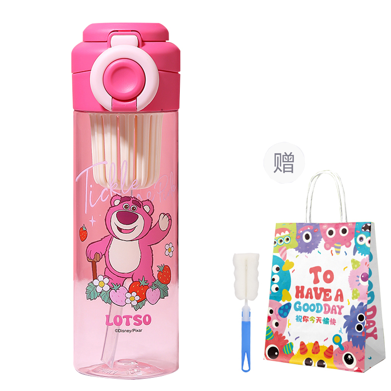 Двойная пластиковая кружка для воды 600 мл Disney, Double Handle-Lotso+Cup Brush+Shopping Bag
Двойная пластиковая кружка для воды 600 мл Disney, Double Handle-Lotso+Cup Brush+Shopping Bag