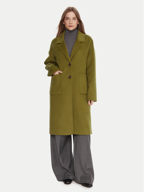 Шерстяное пальто regular fit 28F7DN082 United Colors Of Benetton, зеленый
Шерстяное пальто regular fit 28F7DN082 United Colors Of Benetton, зеленый