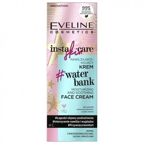 Eveline Cosmetics Insta Skin Care Крем для сухой и чувствительной кожи с несовершенствами, увлажняющий и успокаивающий 50мл
Eveline Cosmetics Insta Skin Care Крем для сухой и чувствительной кожи с несовершенствами, увлажняющий и успокаивающий 50мл