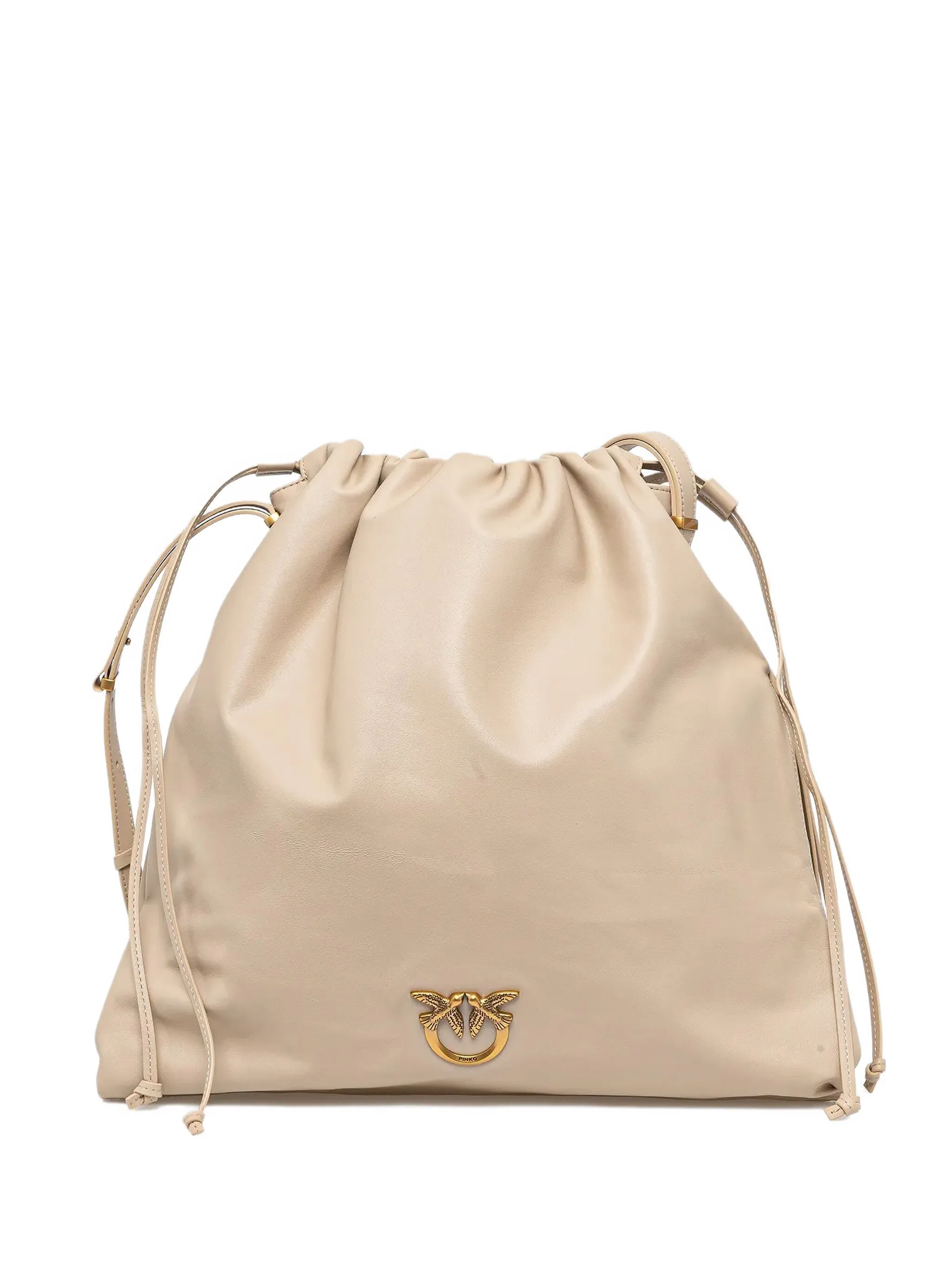 Сумка-ведро с кулиской Pinko, белый
Сумка-ведро с кулиской Pinko, белый