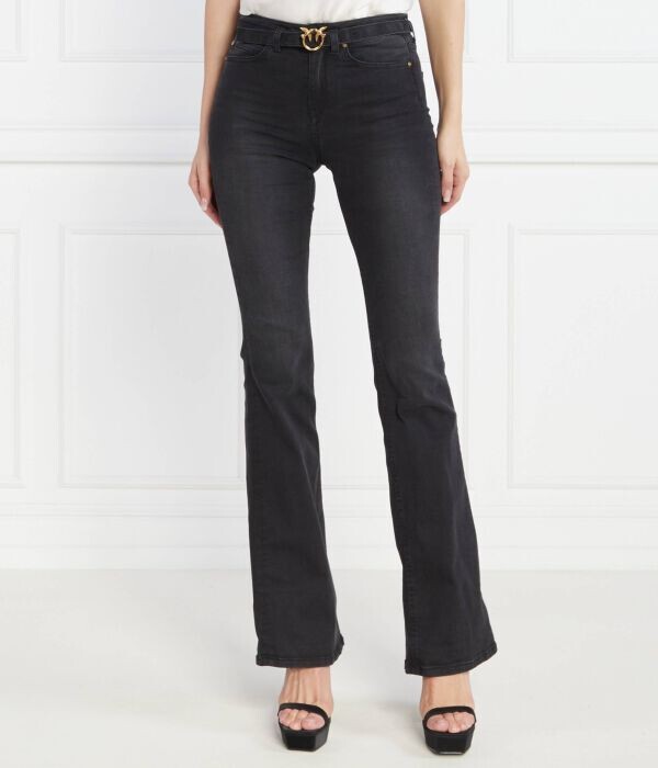 Джинсы женские Pinko Флора клеш, черный
Джинсы женские Pinko Флора клеш, черный