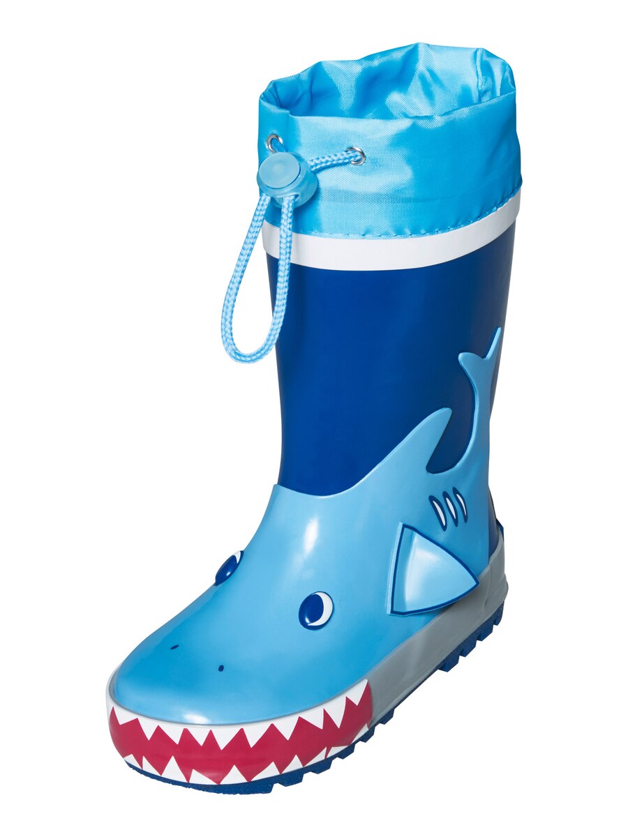 Резиновые сапоги PLAYSHOES Hai, синий/голубой
Резиновые сапоги PLAYSHOES Hai, синий/голубой