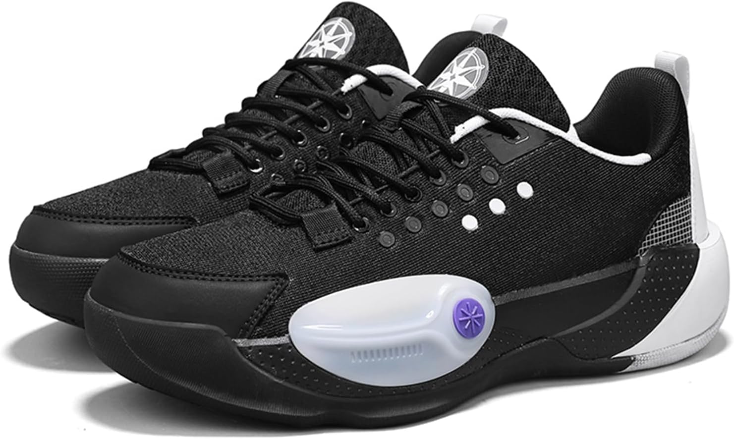 Мужские спортивные кроссовки средней высоты с сеткой, дышащие, на шнуровке, модные, с толстой подошвой, амортизацией и противоскользящей подошвой, подходят для тренировок, уличного баскетбола и бега Qaoterod, черный
Мужские спортивные кроссовки средней высоты с сеткой, дышащие, на шнуровке, модные, с толстой подошвой, амортизацией и противоскользящей подошвой, подходят для тренировок, уличного баскетбола и бега Qaoterod, черный