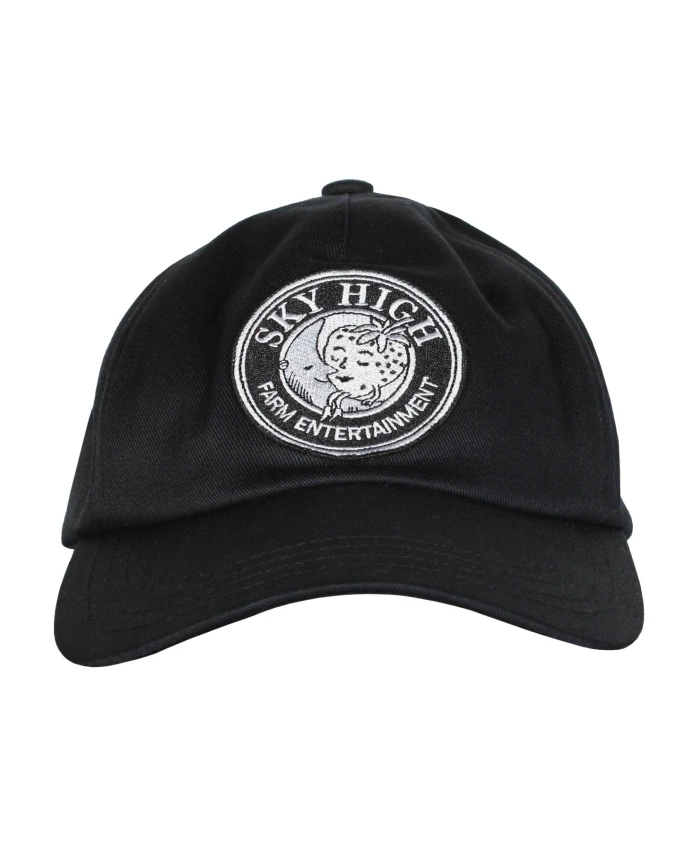 Черная хлопковая развлекательная кепка с логотипом Sky High Farm, черный
Черная хлопковая развлекательная кепка с логотипом Sky High Farm, черный