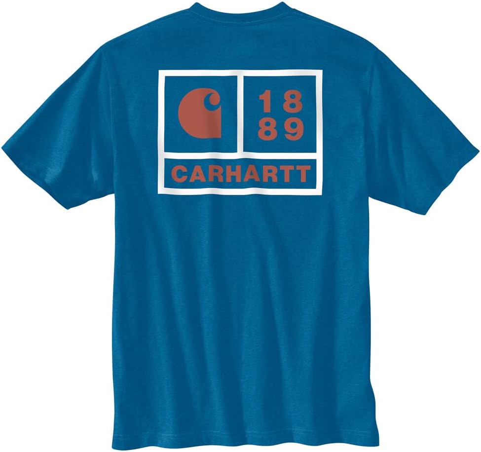 Carhartt мужская футболка 105712 Relaxed Fit Heavyweight с коротким рукавом и карманом 1889 Graphic, Marine Blue Heather, Синий, Carhartt мужская футболка 105712 Relaxed Fit Heavyweight с коротким рукавом и карманом 1889 Graphic, Marine Blue Heather
Carhartt мужская футболка 105712 Relaxed Fit Heavyweight с коротким рукавом и карманом 1889 Graphic, Marine Blue Heather, Синий, Carhartt мужская футболка 105712 Relaxed Fit Heavyweight с коротким рукавом и карманом 1889 Graphic, Marine Blue Heather