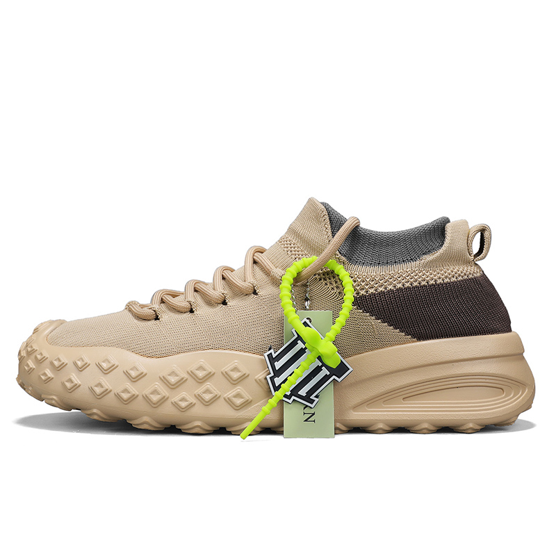 PLAY COBBLER Стойкие к скольжению и истиранию дышащие мужские низкие кеды повседневные - хаки, цвет Khaki 
PLAY COBBLER Стойкие к скольжению и истиранию дышащие мужские низкие кеды повседневные - хаки, цвет Khaki