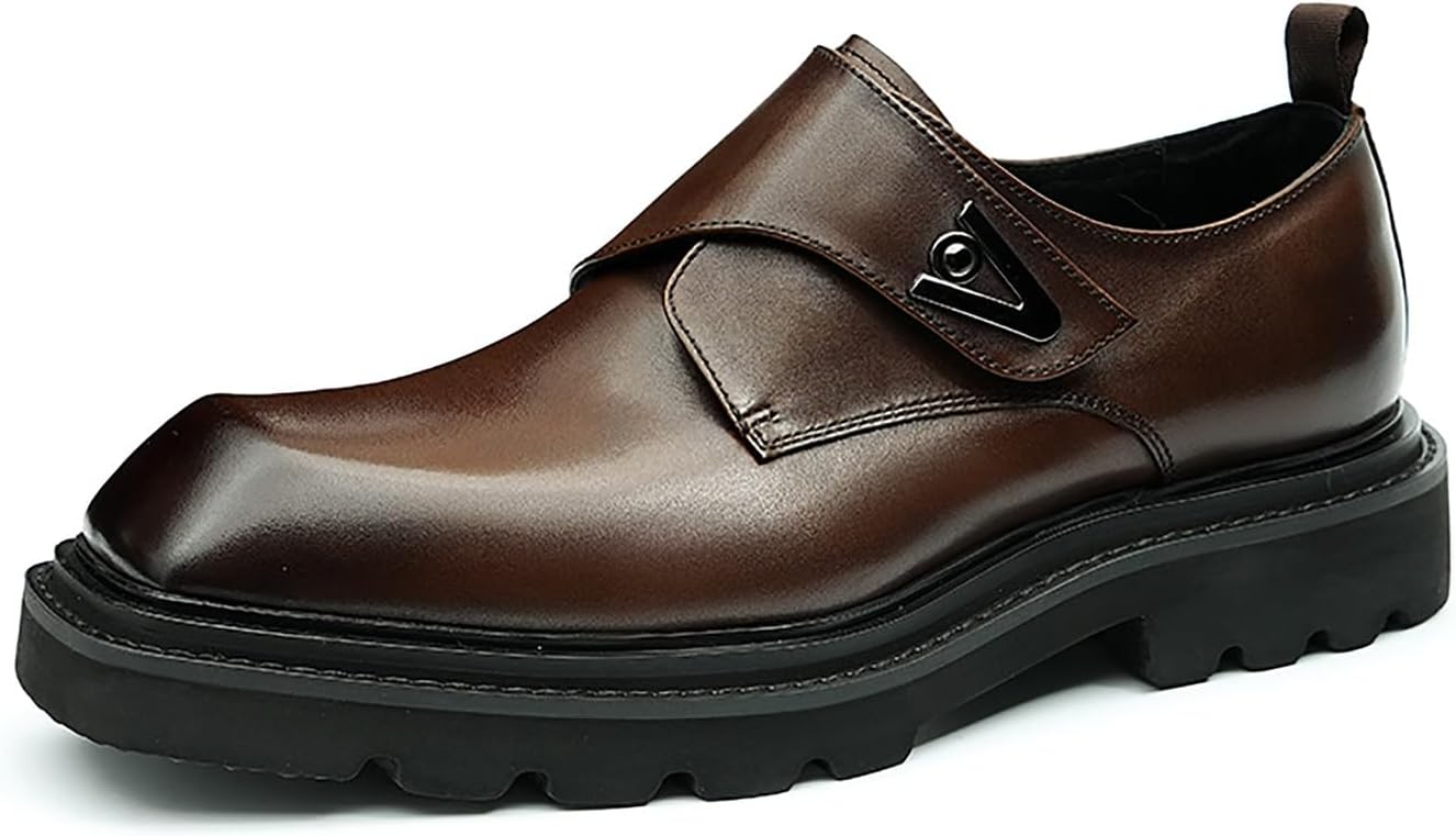 Мужские лоферы Santimon из кожи, повседневные туфли без шнурков, для ходьбы, деловые, модные кроссовки с задней ремешком, классические туфли для мужчин и мальчиков, коричневый
Мужские лоферы Santimon из кожи, повседневные туфли без шнурков, для ходьбы, деловые, модные кроссовки с задней ремешком, классические туфли для мужчин и мальчиков, коричневый