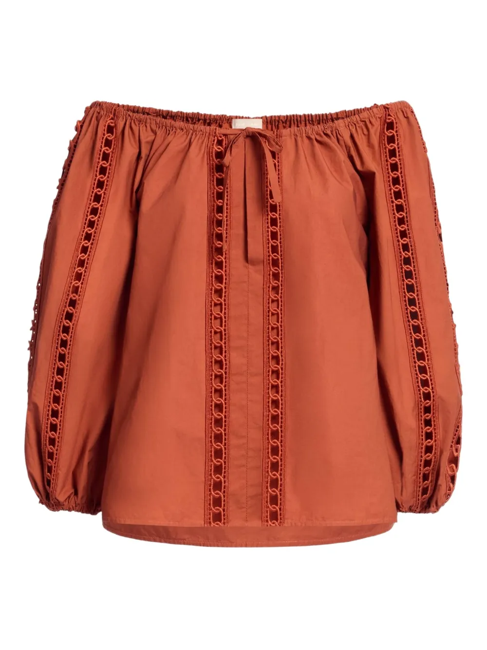 Блузка из органического хлопкового микса Elie Saab, оранжевый
Блузка из органического хлопкового микса Elie Saab, оранжевый