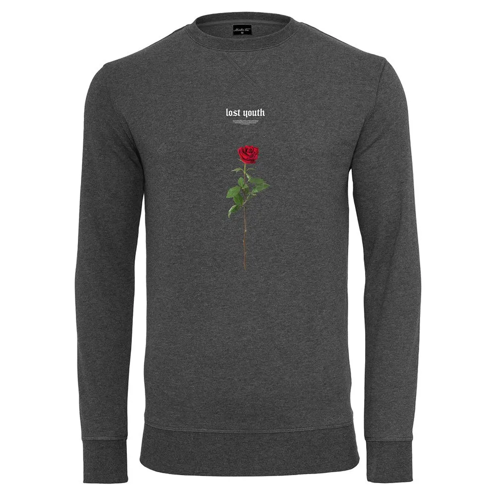 Толстовка Mister Tee Lost Youth Rose, серый 
Толстовка Mister Tee Lost Youth Rose, серый