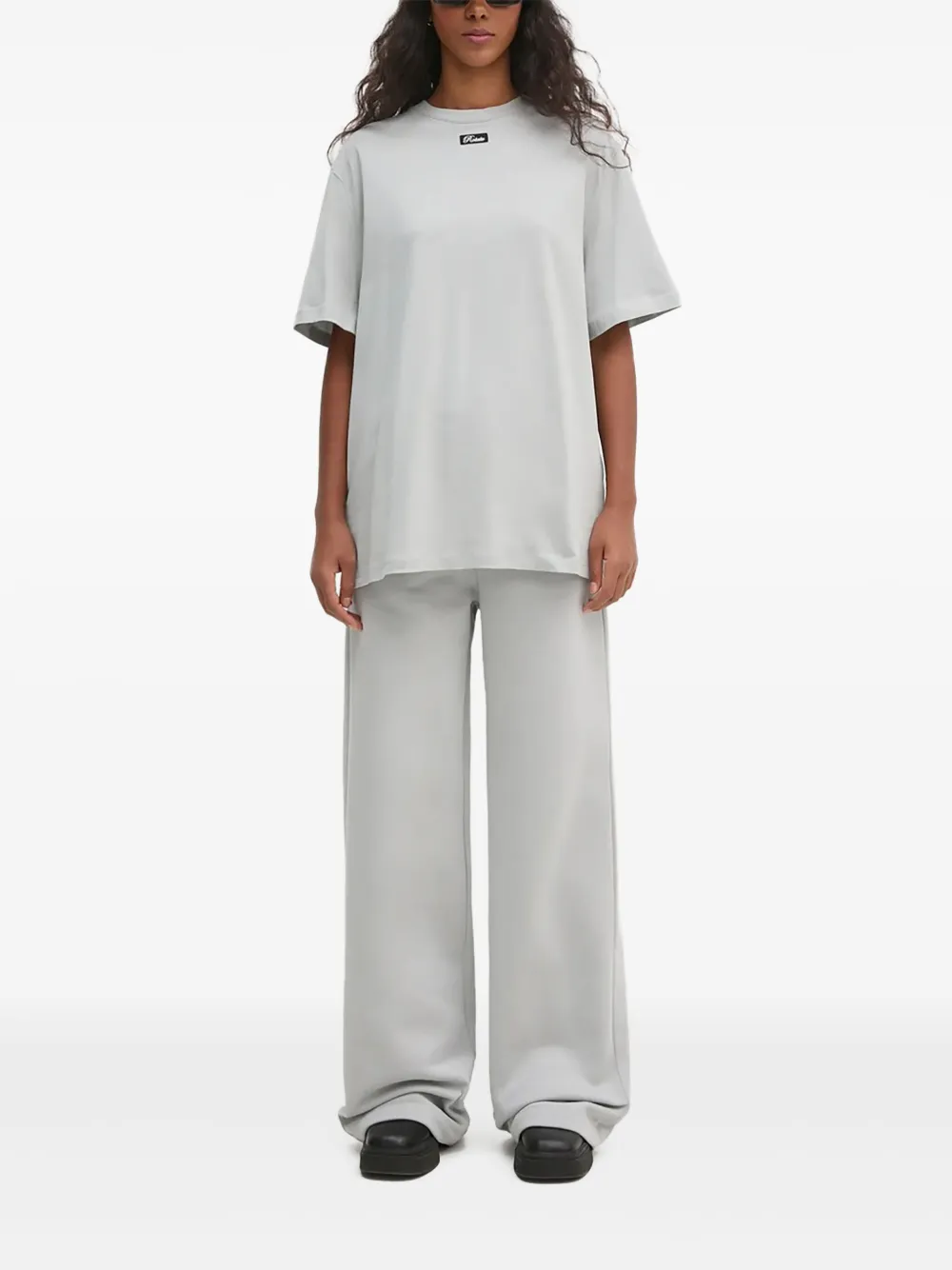 Широкие брюки с логотипом ROTATE BIRGER CHRISTENSEN, серый
Широкие брюки с логотипом ROTATE BIRGER CHRISTENSEN, серый