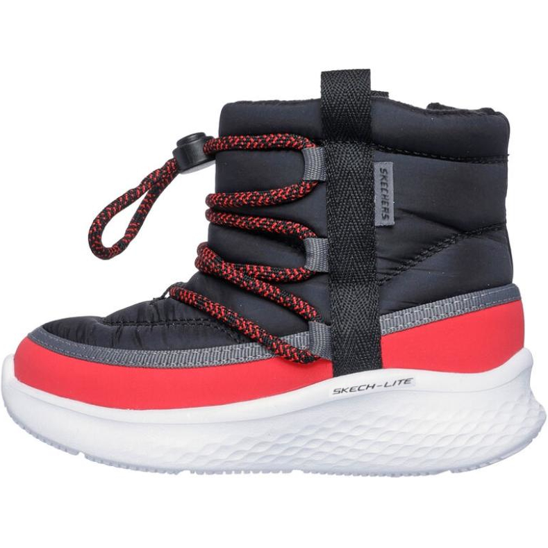 Skechers Kids Нескользящие термо высокие ботинки для малышей black red
Skechers Kids Нескользящие термо высокие ботинки для малышей black red