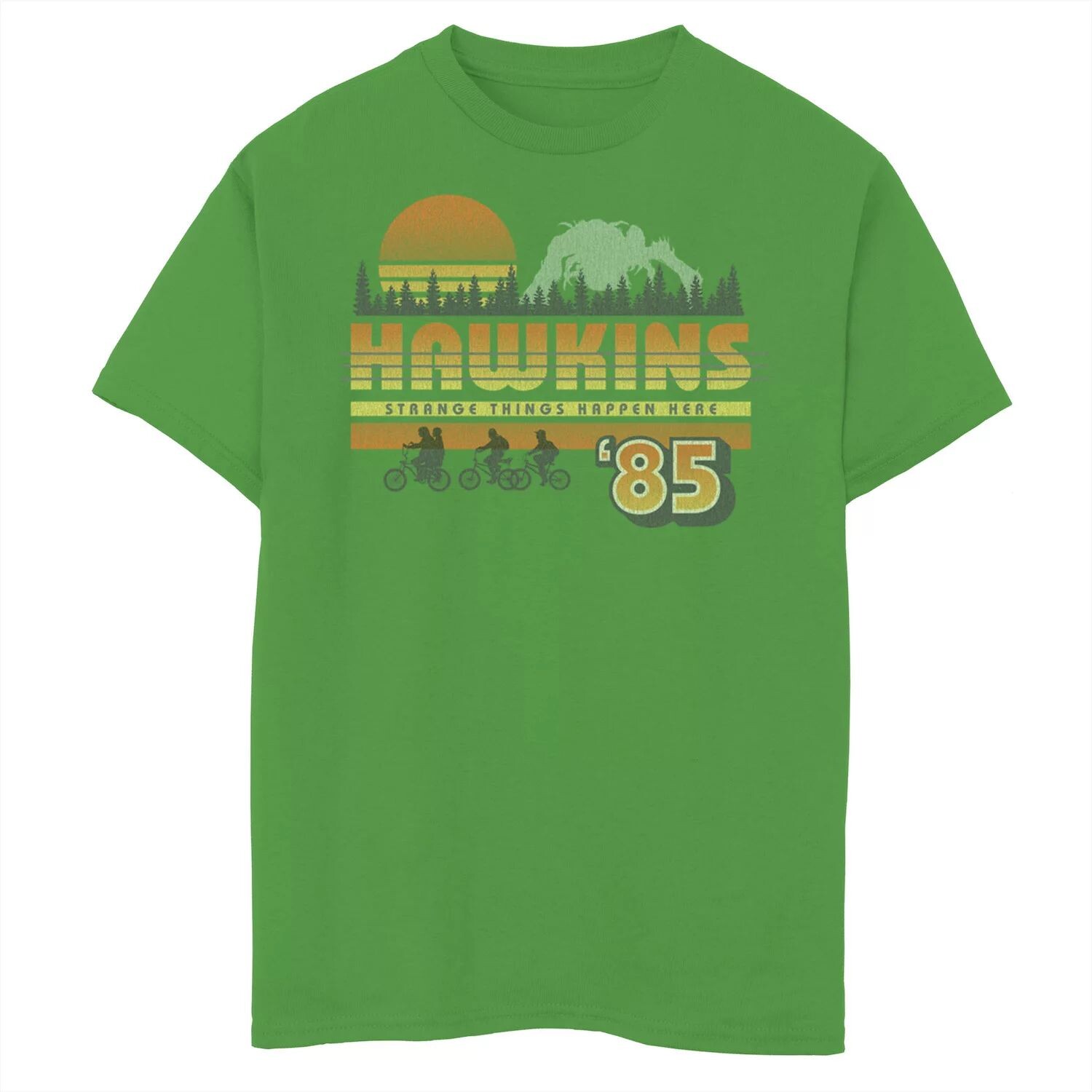Футболка с рисунком в стиле ретро «Hawkins Strange Things 85» для мальчиков 8–20 лет Netflix «Очень странные дела» Licensed Character
Футболка с рисунком в стиле ретро «Hawkins Strange Things 85» для мальчиков 8–20 лет Netflix «Очень странные дела» Licensed Character