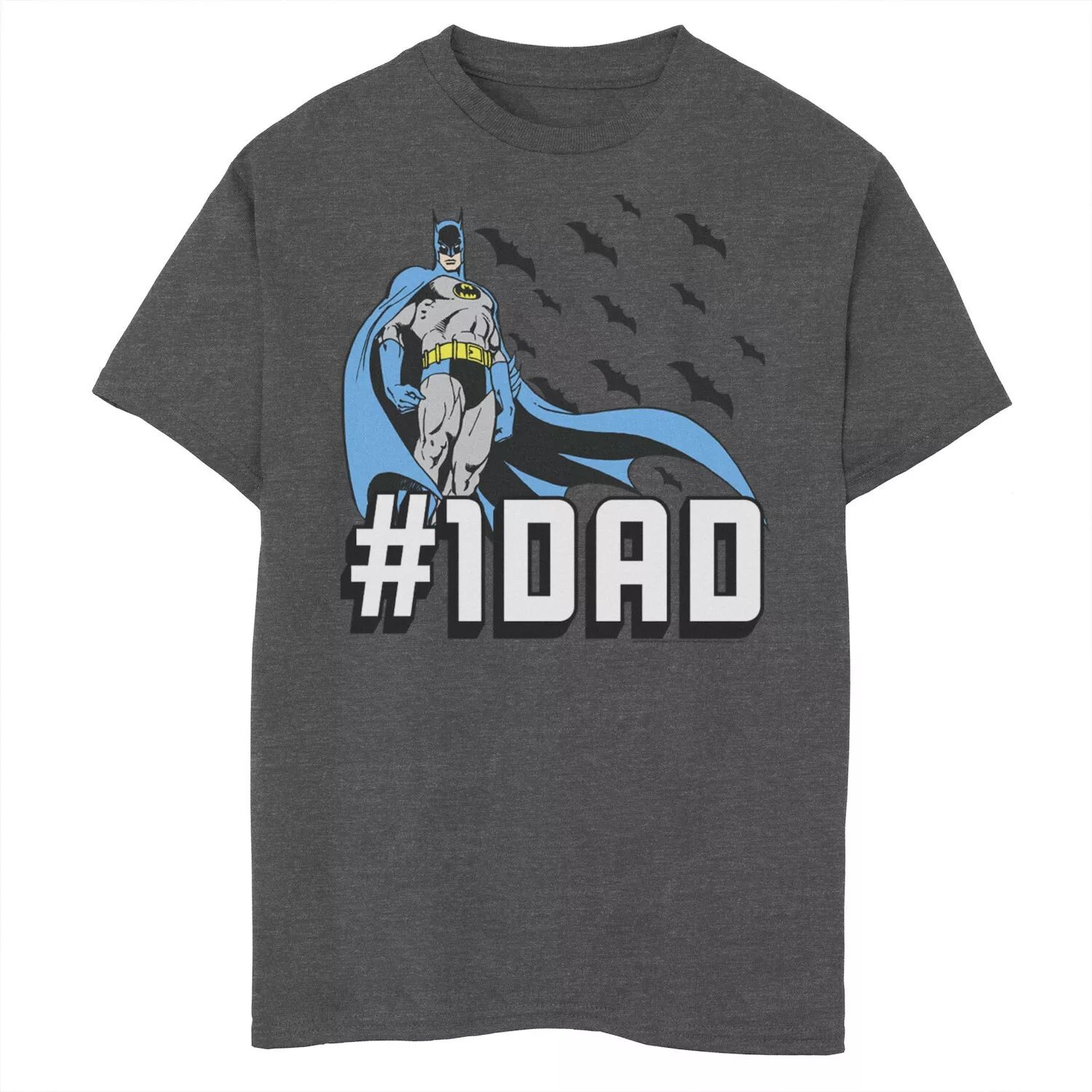 Футболка с рисунком «Бэтмен, летучая мышь, папа» для мальчиков 8–20 лет DC Comics
Футболка с рисунком «Бэтмен, летучая мышь, папа» для мальчиков 8–20 лет DC Comics