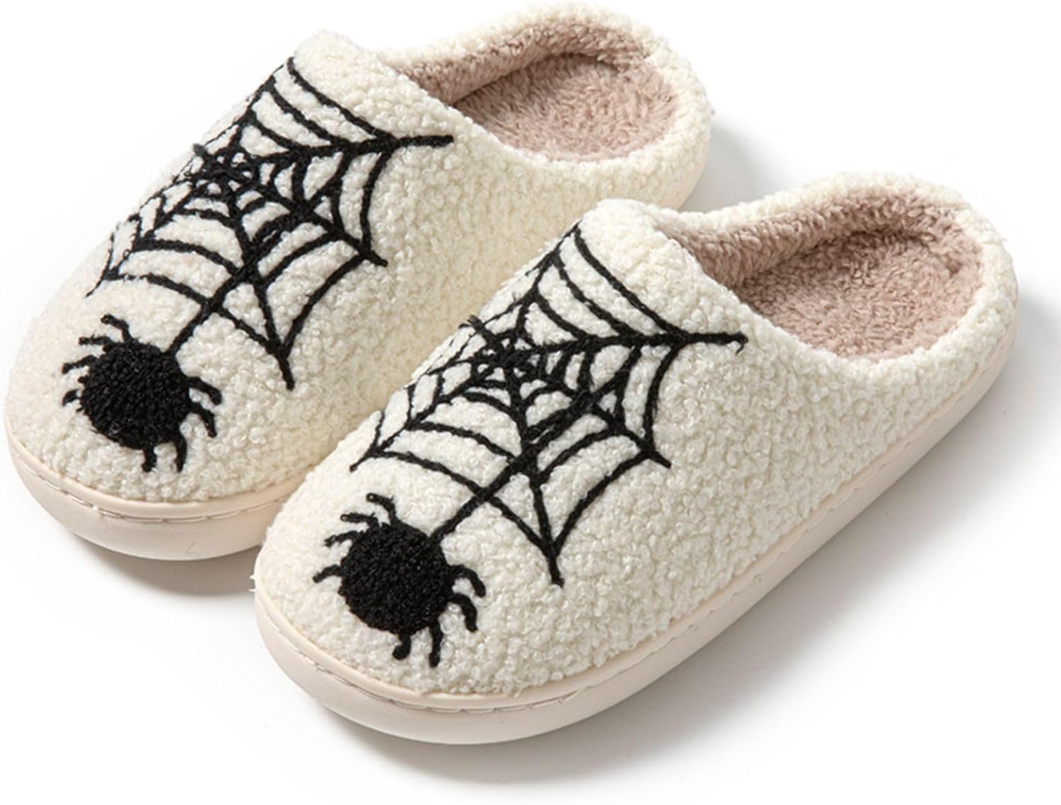 Мягкие плюшевые тапочки с Хэллоуинским Гримасом - Тыквенные тапочки, на слипоне, уютные для дома и улицы, пушистые для женщин и мужчин Swetler, белый
Мягкие плюшевые тапочки с Хэллоуинским Гримасом - Тыквенные тапочки, на слипоне, уютные для дома и улицы, пушистые для женщин и мужчин Swetler, белый