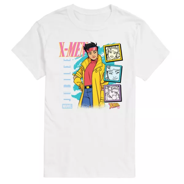 Футболка с короткими рукавами и принтом в стиле 90-х Big & Tall X-Men '97 Jubilee Marvel, белый
Футболка с короткими рукавами и принтом в стиле 90-х Big & Tall X-Men '97 Jubilee Marvel, белый