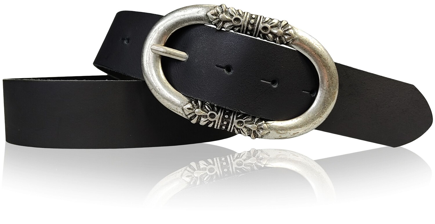 Кожаный ремень FRONHOFER, черный
Кожаный ремень FRONHOFER, черный