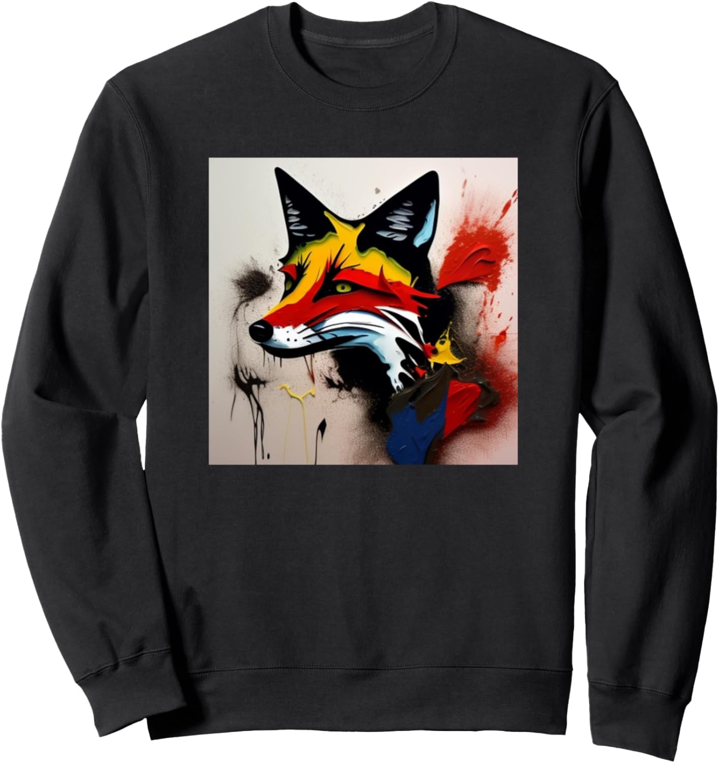 Экспрессионистское искусство с силуэтом лисы. Толстовка для любителей лис Foxes Sly Animals Women Girls Kids Men - Boys Gift, черный
Экспрессионистское искусство с силуэтом лисы. Толстовка для любителей лис Foxes Sly Animals Women Girls Kids Men - Boys Gift, черный
