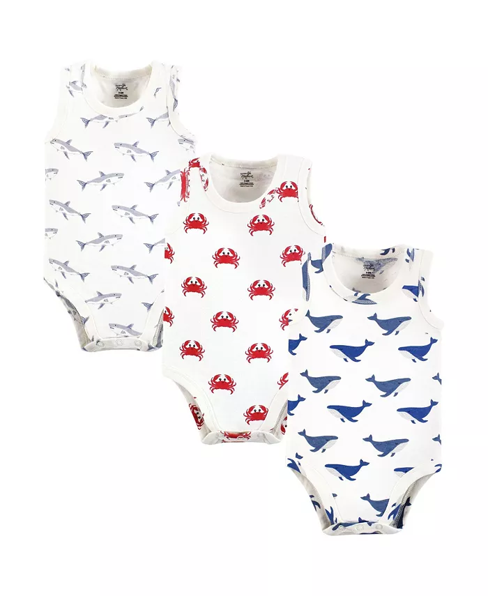 Детские хлопковые боди без рукавов для мальчиков, Mystic Sea Creatures, новорожденные Touched by Nature, синий
Детские хлопковые боди без рукавов для мальчиков, Mystic Sea Creatures, новорожденные Touched by Nature, синий