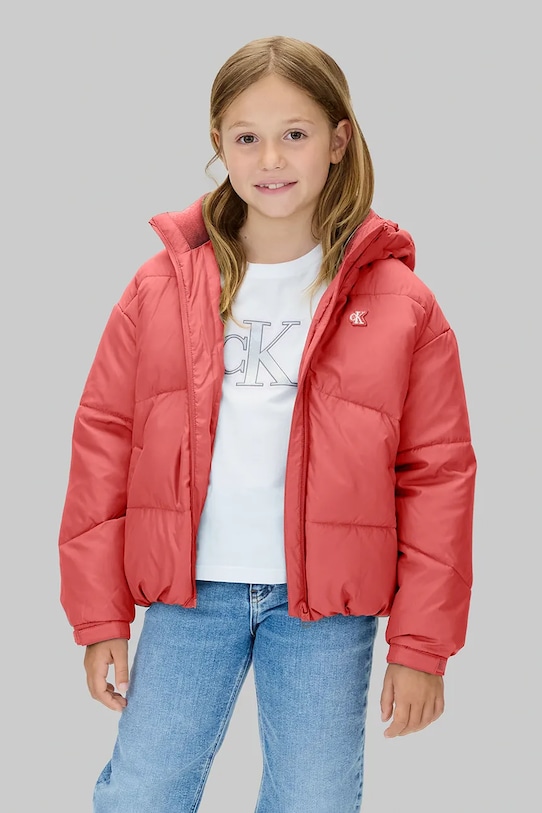 Детская куртка Calvin Klein Jeans, розовый 
Детская куртка Calvin Klein Jeans, розовый