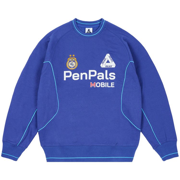 Свитер Palace Pen Pals Crew, Blue
Свитер Palace Pen Pals Crew, Blue