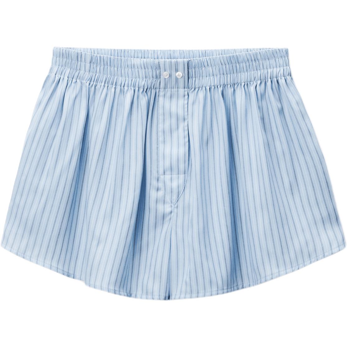 Шорты с полосками и эластичным поясом Alexander Wang, синий
Шорты с полосками и эластичным поясом Alexander Wang, синий