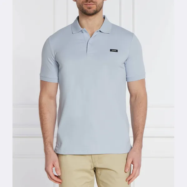 Облегающая рубашка-поло растягивать пике Calvin Klein, синий
Облегающая рубашка-поло растягивать пике Calvin Klein, синий