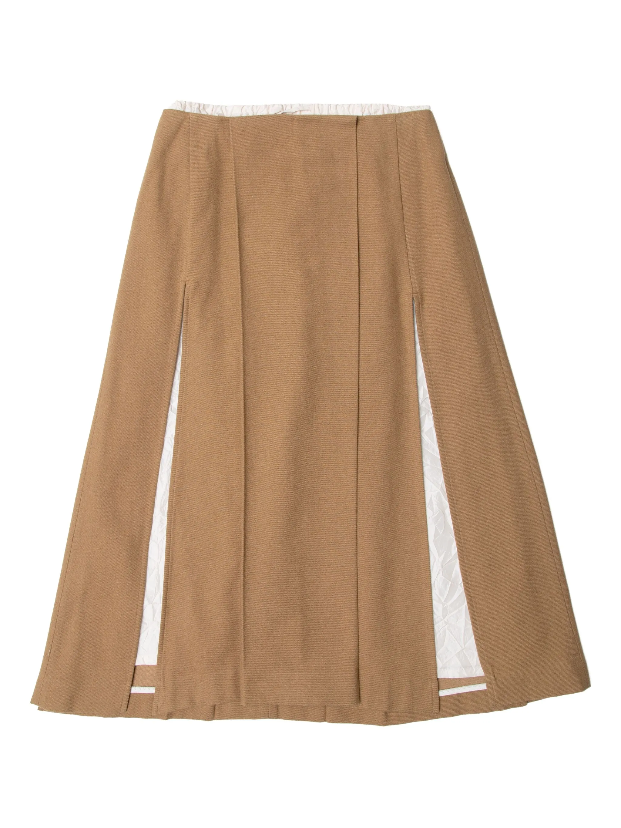 Плиссированная юбка миди Muller Of Yoshiokubo, коричневый
Плиссированная юбка миди Muller Of Yoshiokubo, коричневый