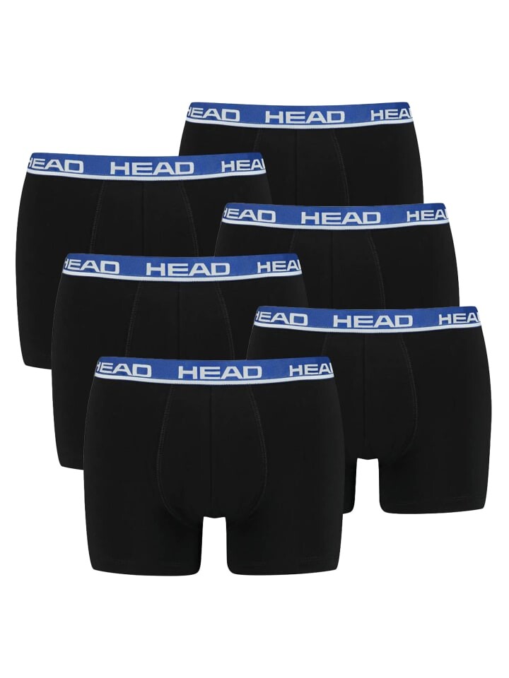 Боксеры HEAD short 6er Pack, цвет schwarz/blau
Боксеры HEAD short 6er Pack, цвет schwarz/blau