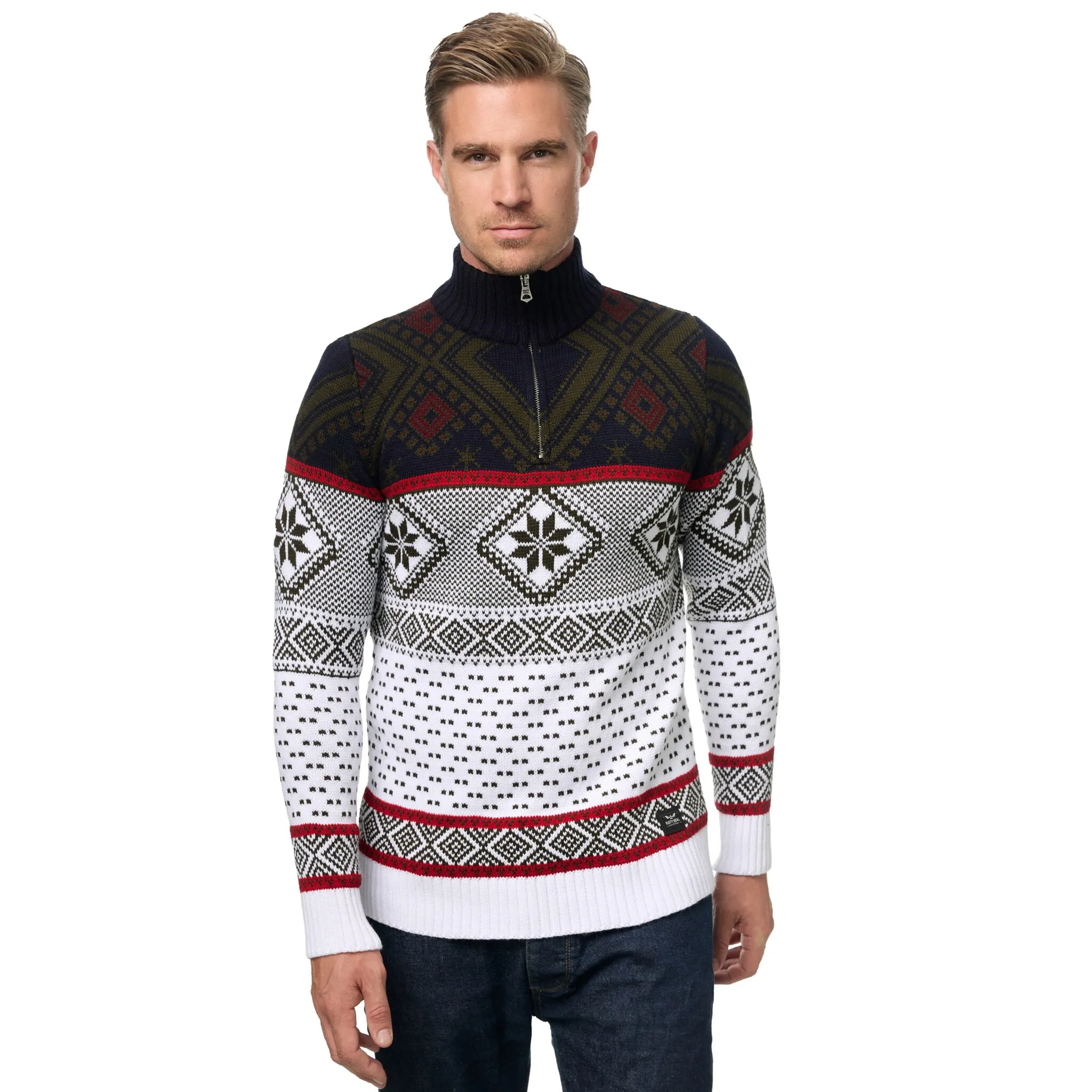 Вязаный свитер Rusty Neal с зимним узором, зеленый
Вязаный свитер Rusty Neal с зимним узором, зеленый